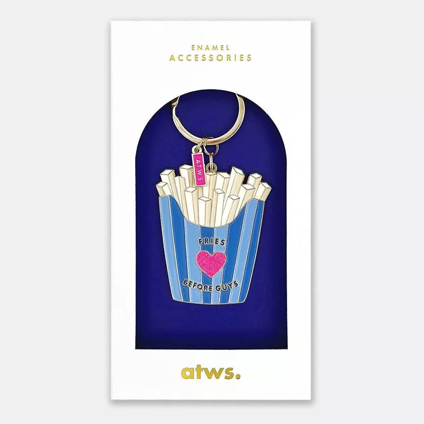 Sleutelhanger - Fries before Guys