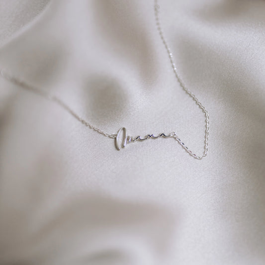 Ketting "mama" (zilver)