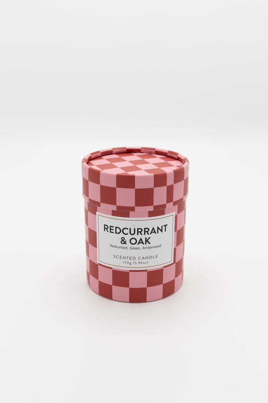 Geurkaars Redcurrant & Oak