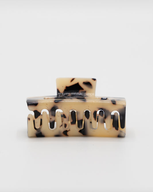 Haarspeld - Zwart/beige