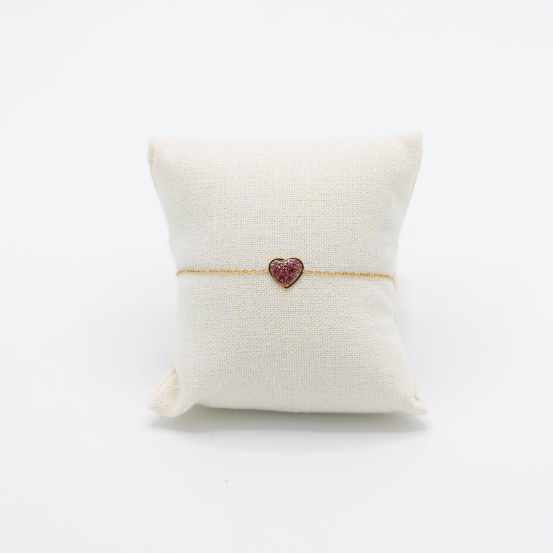 Armbandje met hartje