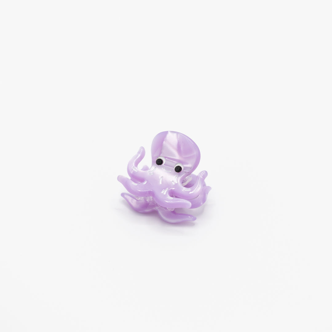 Haarspeldje - Paarse octopus