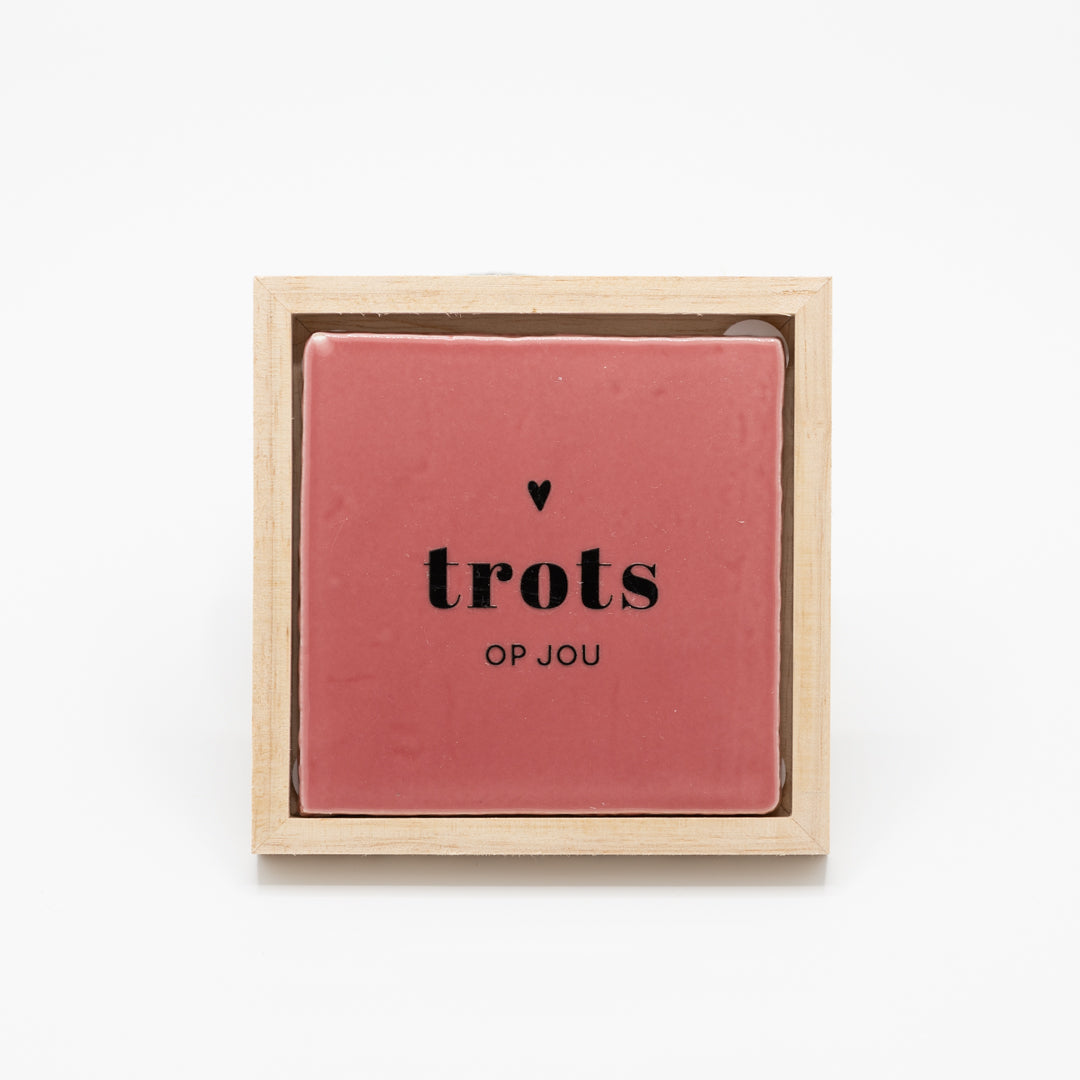 Tegel - Trots op jou
