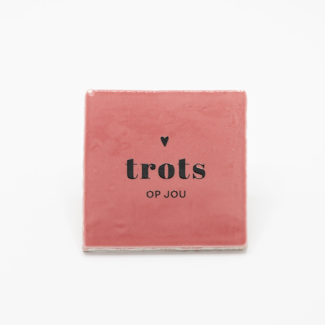 Tegel - Trots op jou