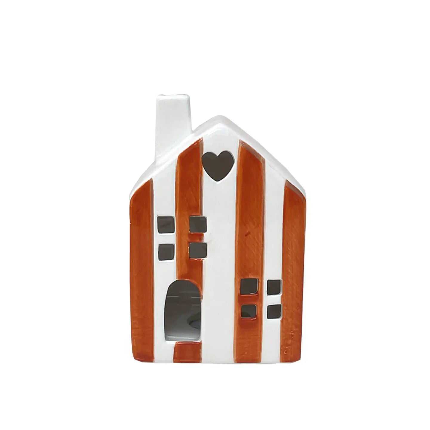 Decoratief huisje met Ledverlichting