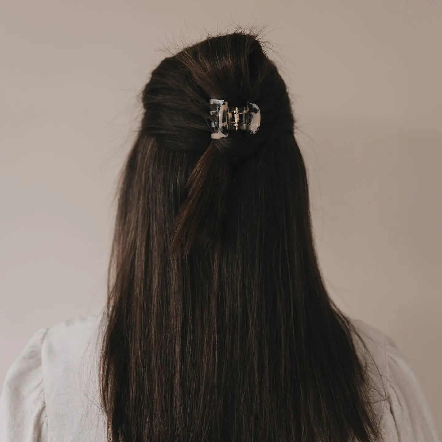 Haarspeldje - Leopard met hartje