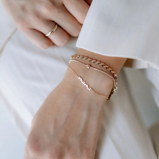 Armbandje "mama" (goud)