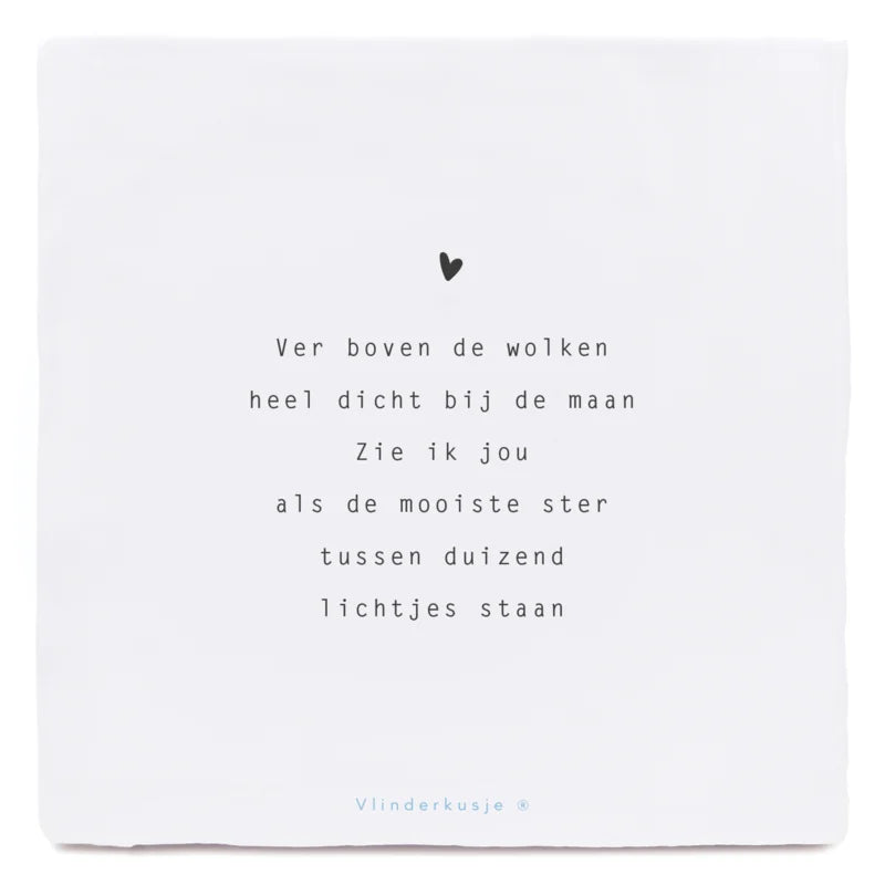 Troosttegel - Mooiste ster