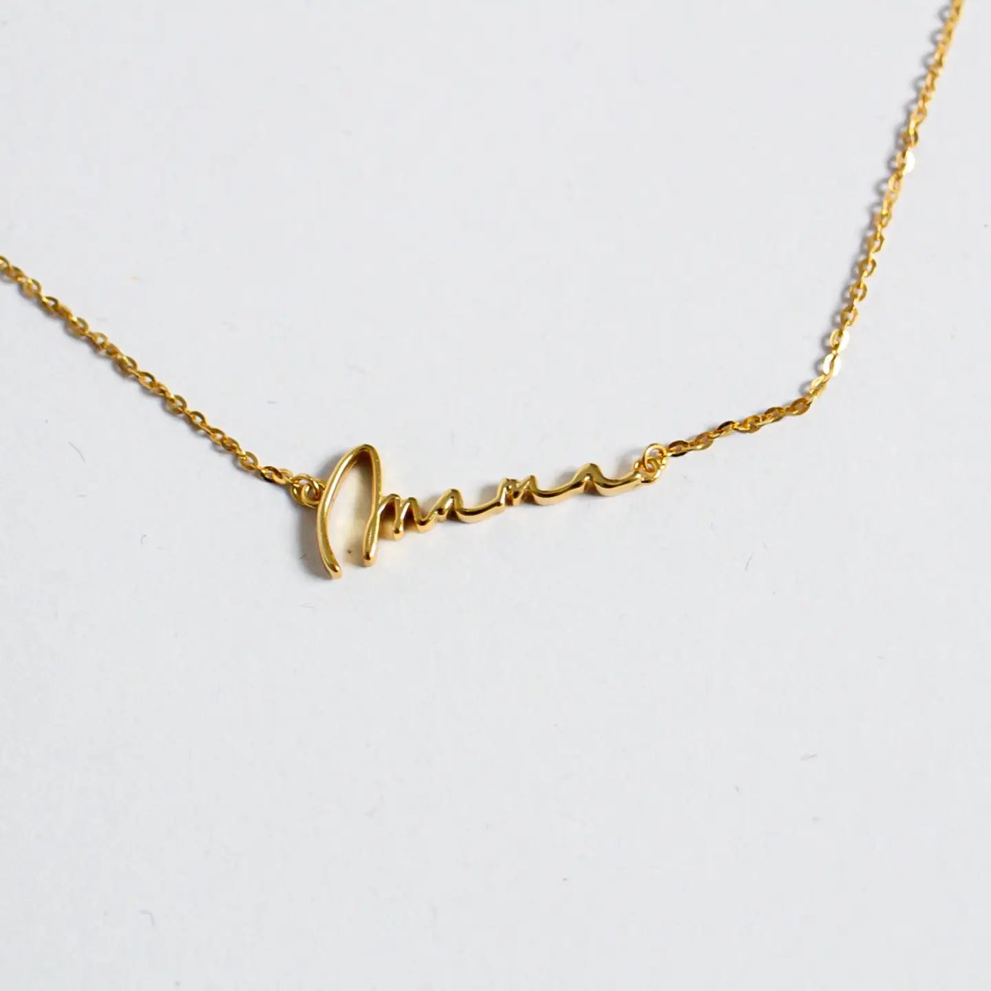 Ketting "mama" (goud)