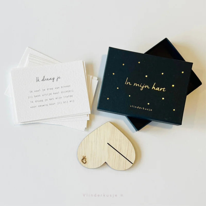 'In mijn hart' - 10 gedichtjes in een doosje vol troost