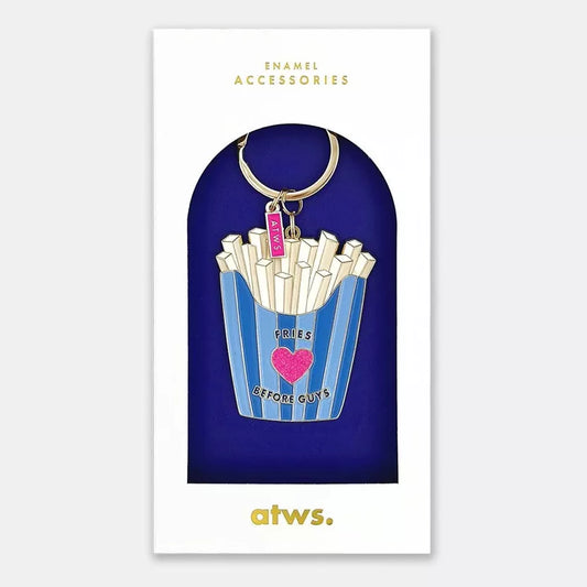 Sleutelhanger - Fries before Guys
