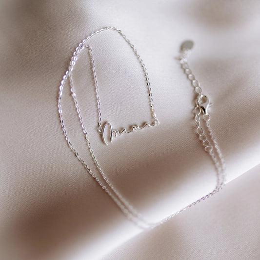 Ketting "mama" (zilver)