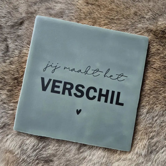 Tegel - Jij maakt het verschil