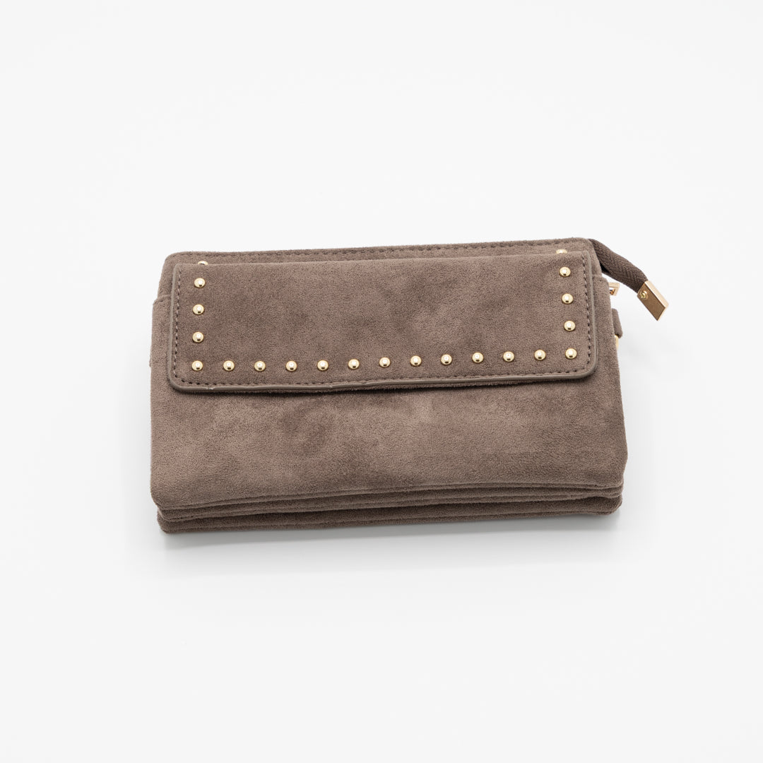 Bruin grijze, kleine portefeuille