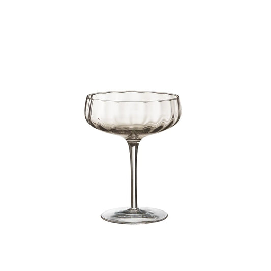 Champagne / cocktailglas (zandkleurig)