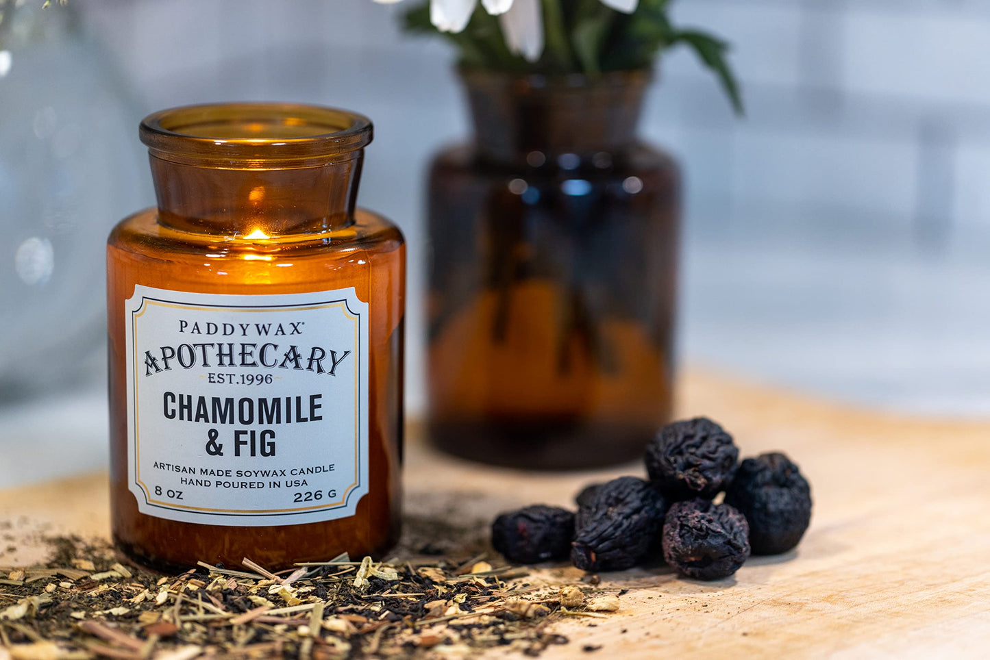 Apothekerskaars - Kamille/vijg