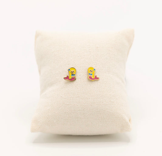 Zeemeerminnenoorbelletjes