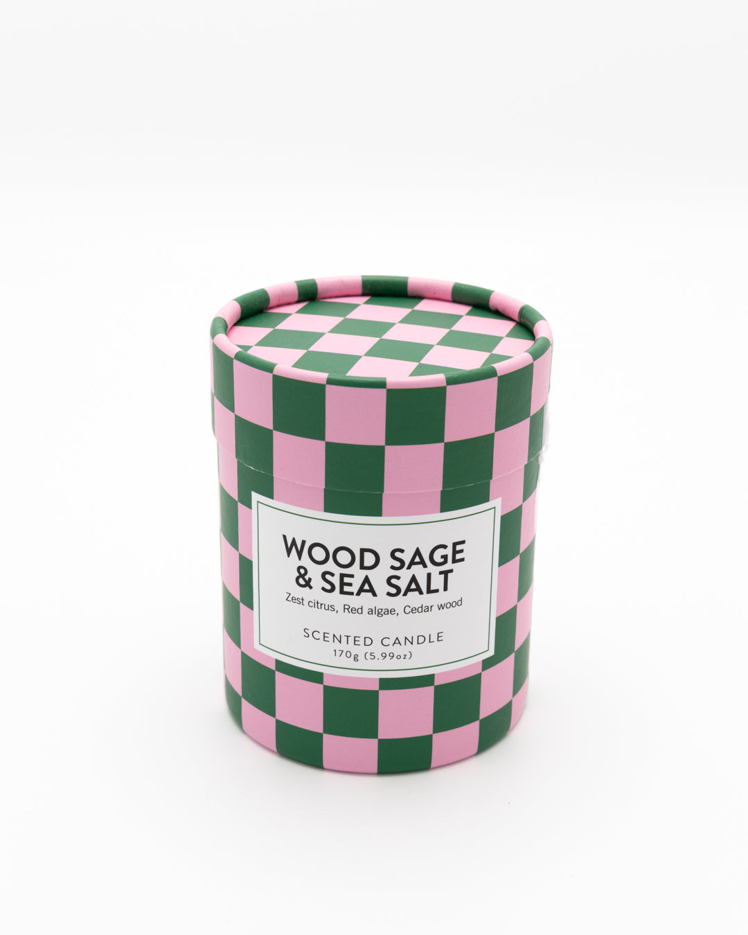 Geurkaars Wood Sage & Sea Salt