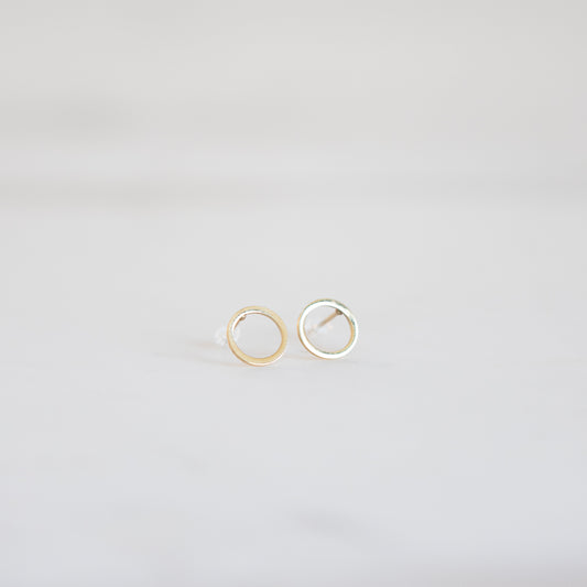 Oorbellen (set van 2) - Open cirkel