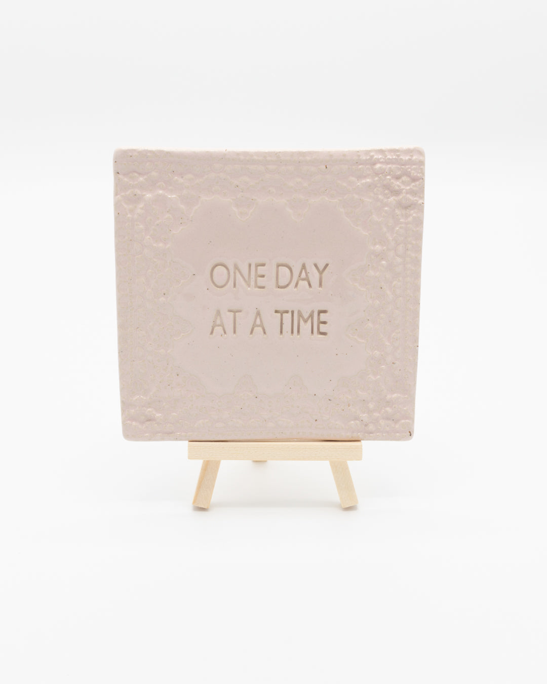 Tegel (roze) - One day at a time