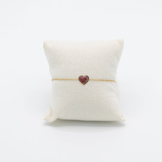 Armbandje met hartje