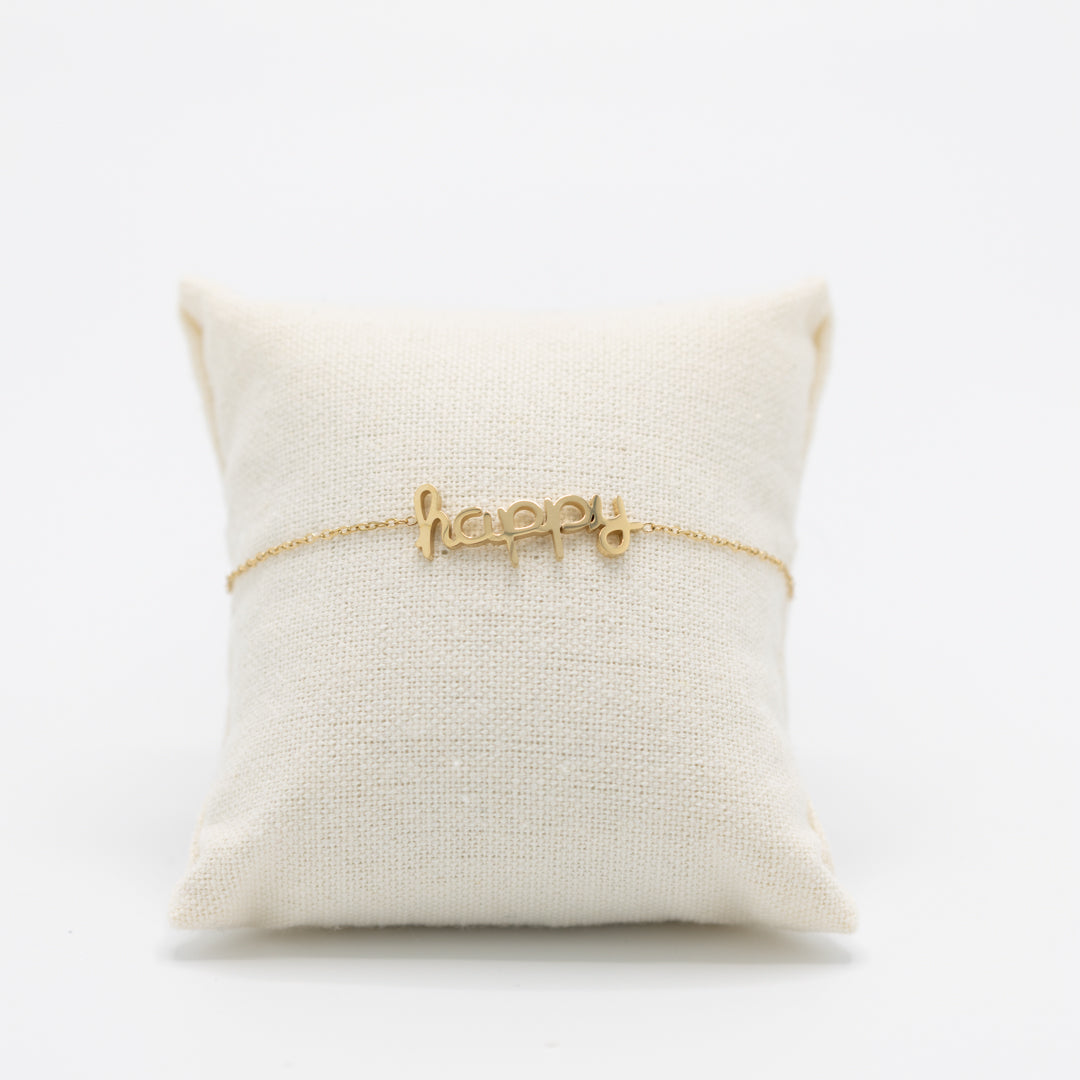 Armbandje - Happy