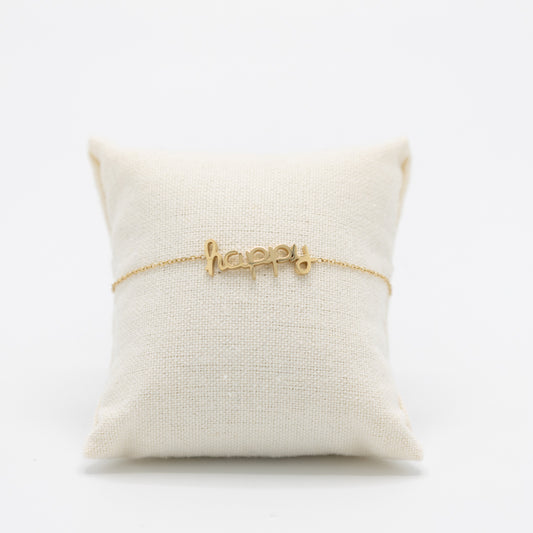 Armbandje - Happy