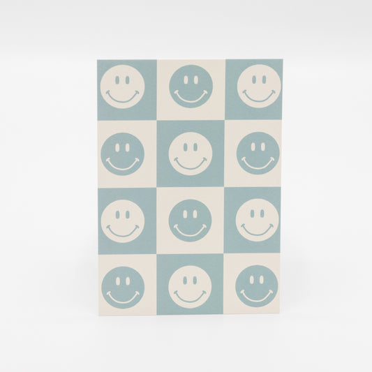Wenskaart met smiley