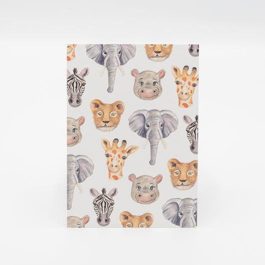 Wenskaart met dieren