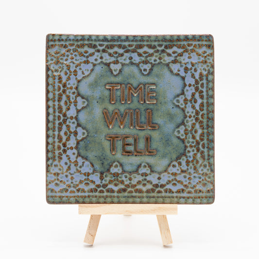 Tegel (blauw) - Time Will Tell