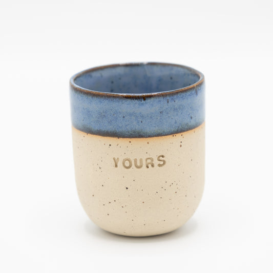 Mok (blauw) - Yours