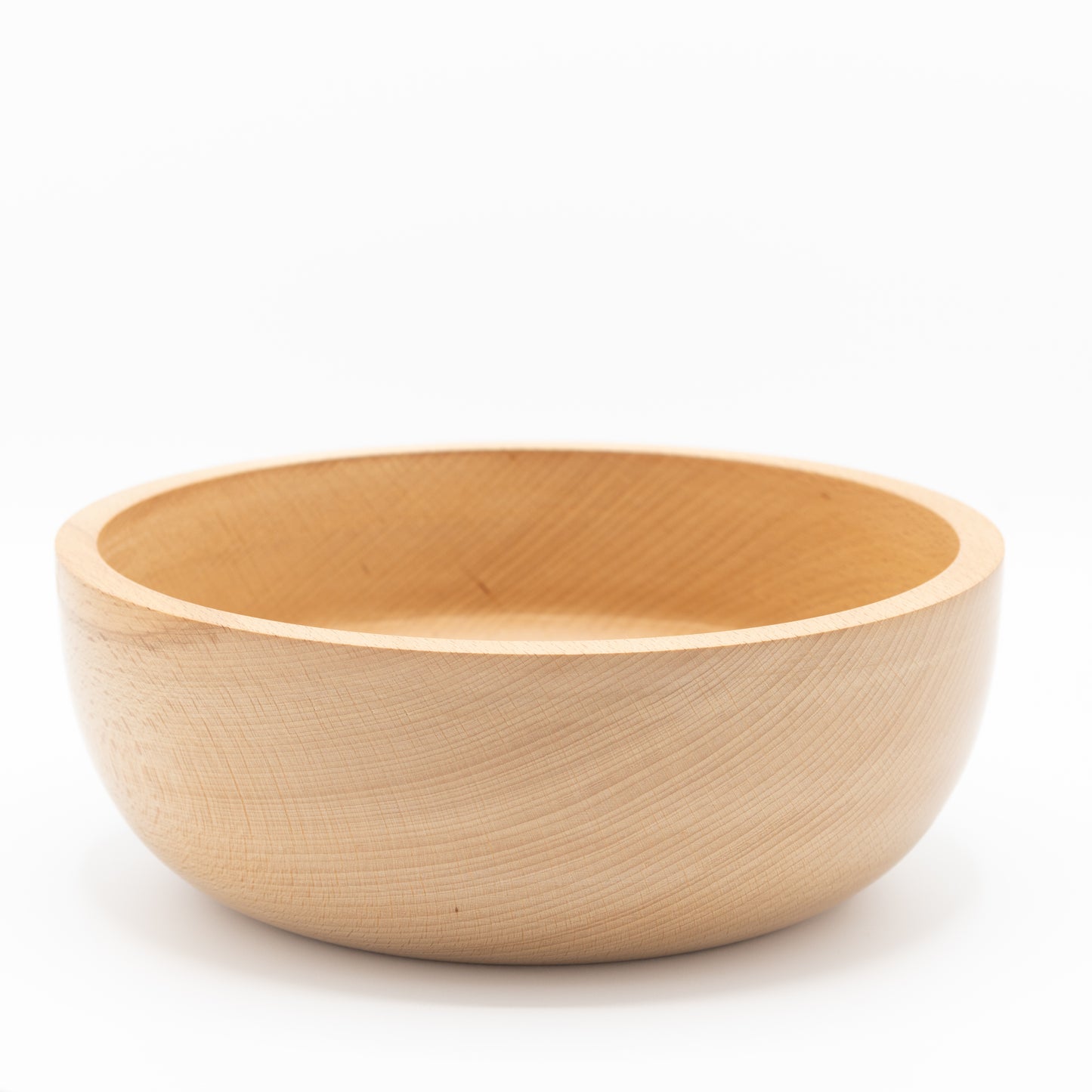 Handgedraaide houten kom