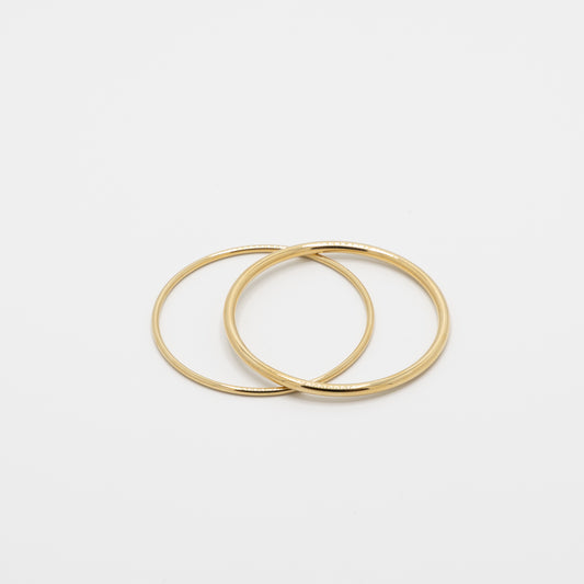 Goudkleurige armband - dik