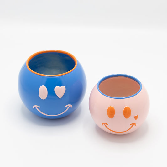 Roze Smileypot