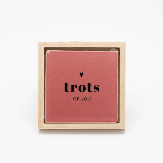 Tegel - Trots op jou