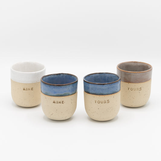 Mok (blauw) - Mine