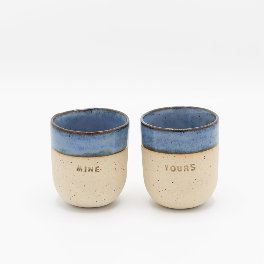 Mok (blauw) - Mine