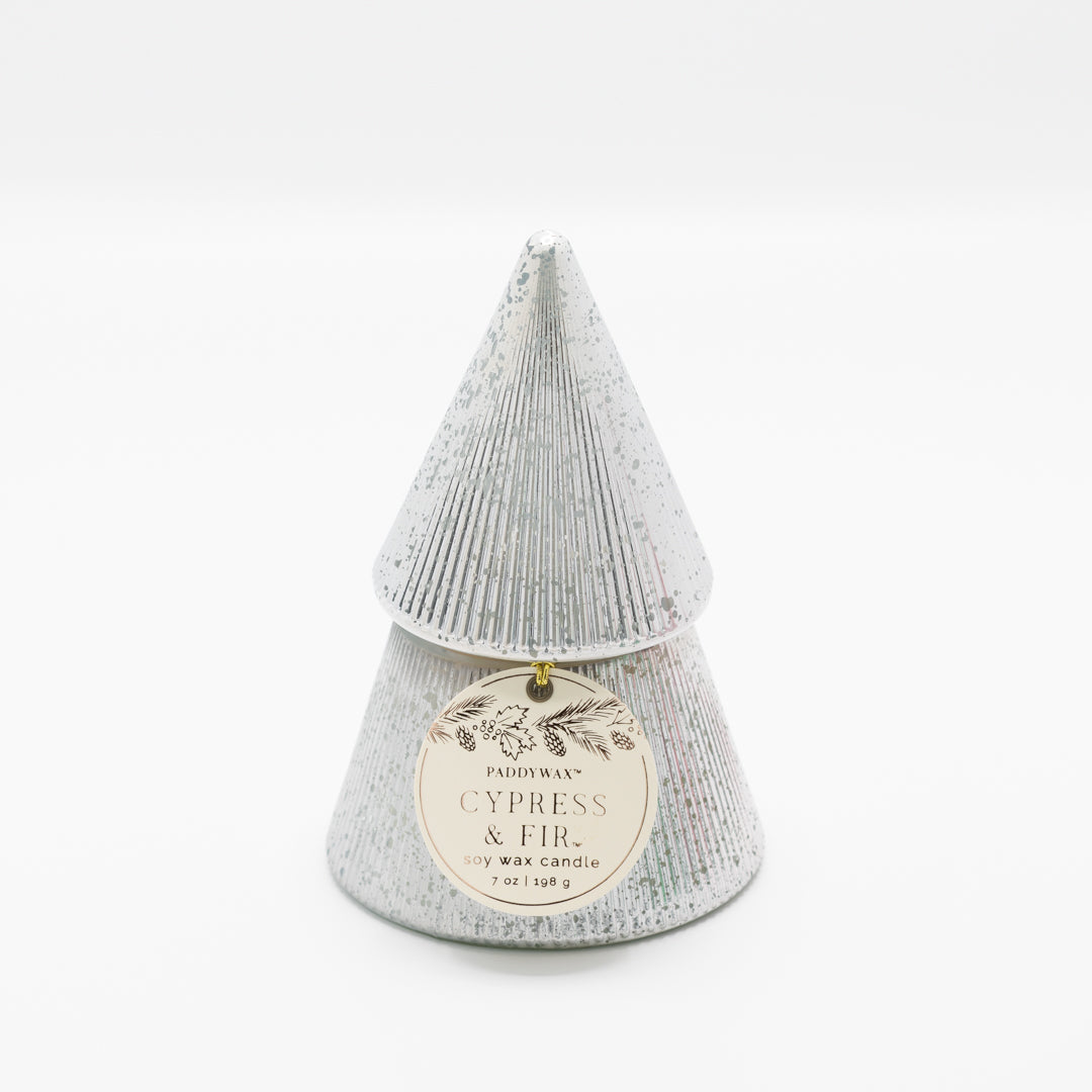 Kerstboomkaars - zilver