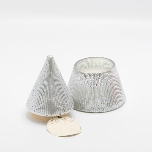 Kerstboomkaars - zilver