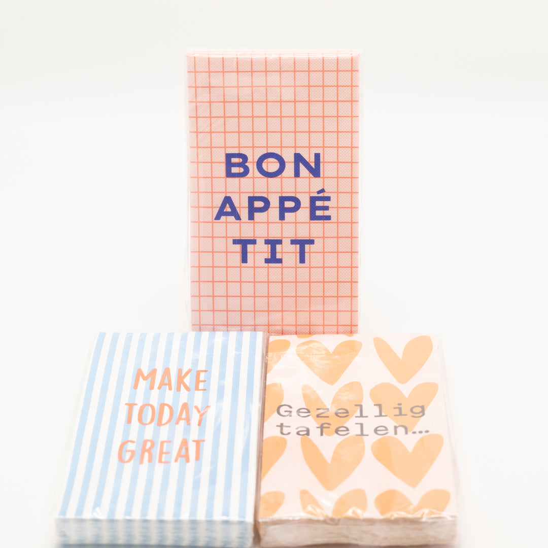 Servetten - Bon Appétit