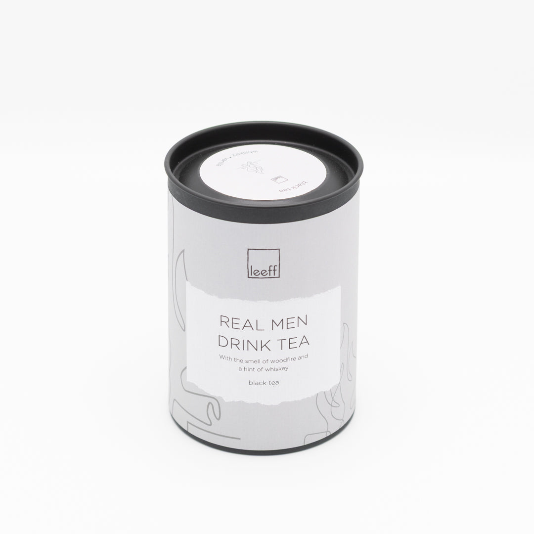 Real men drink tea - theedoos