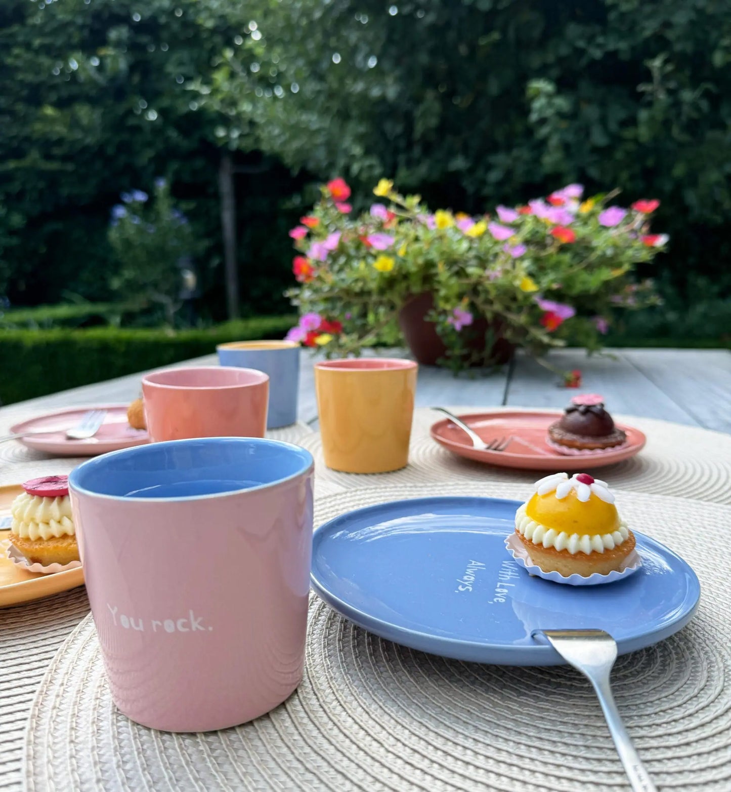 Kleurrijke mokken - set van 4