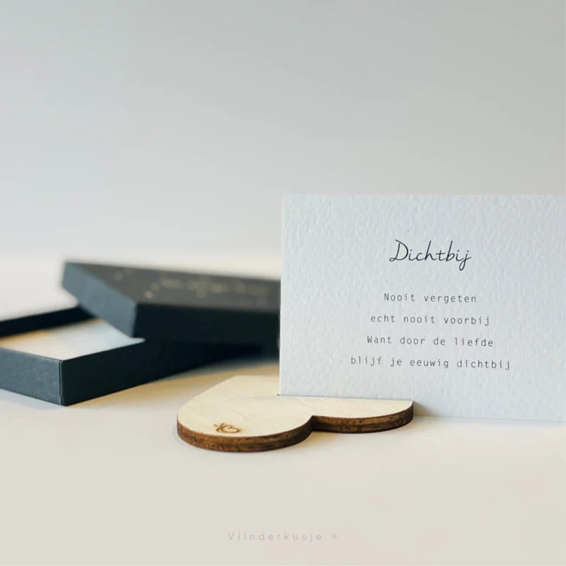 'In mijn hart' - 10 gedichtjes in een doosje vol troost