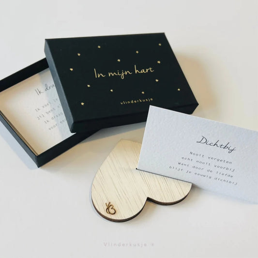 'In mijn hart' - 10 gedichtjes in een doosje vol troost