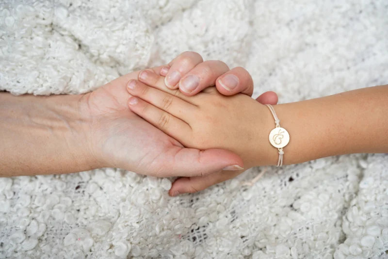 Armbandje 'Ik draag je' - voor jong en oud