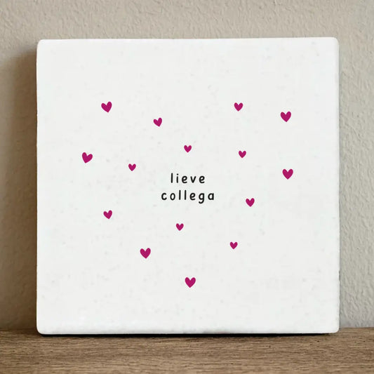 Tegel- Lieve collega
